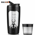 Grind & Glow AU Electric Protein Shaker Bottle – USB-C Rechargeable Mixer Cup